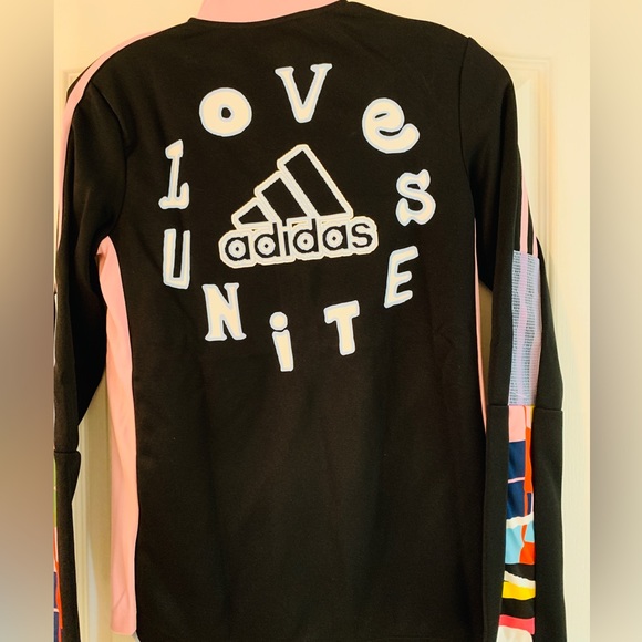 Adidas “Love Unites” Collector’s Track Jacket- NWT - Picture 2 of 7